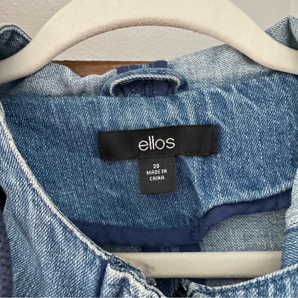 Ellos Blue Denim Jacket - Picture 2 of 3